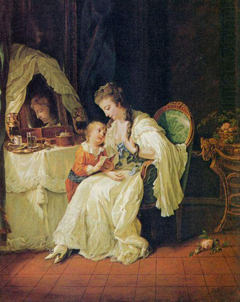 Familienszene, Johann Heinrich Wilhelm Tischbein